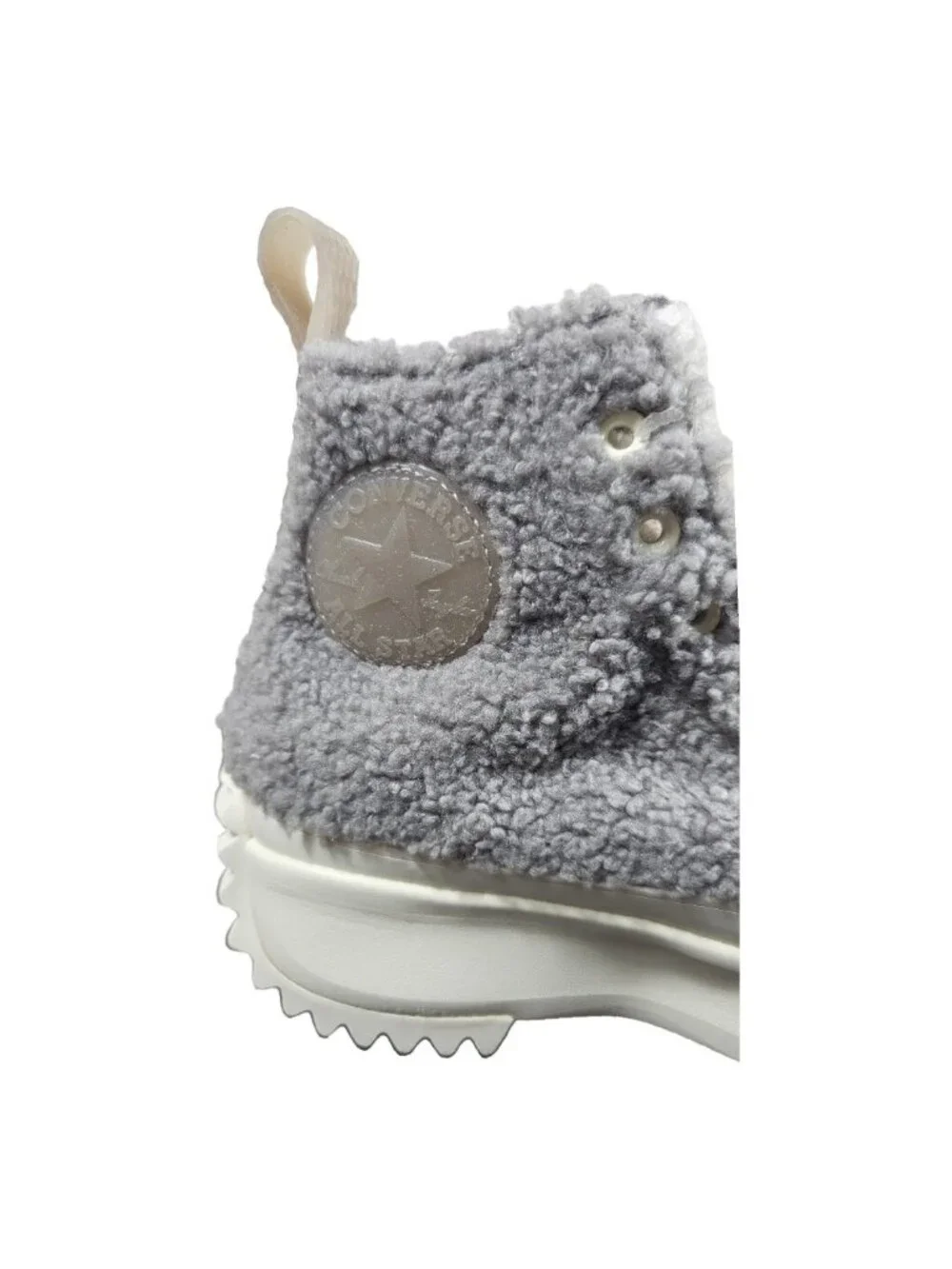 Converse Unisex Run Star Hike Sherpa Sneakers Size 7 Women's Mauve 172202C NWB
